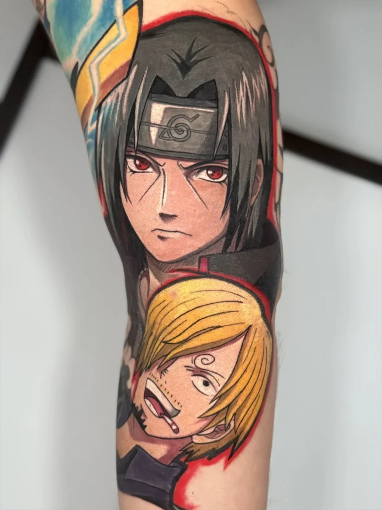 Tatuaż anime naruto warszawa